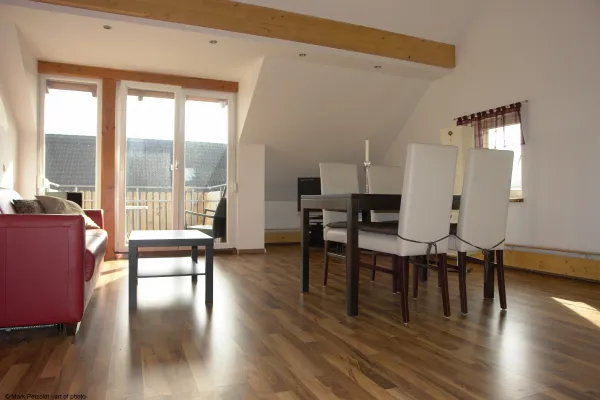 Wohn-/Essraum, Ansicht 1